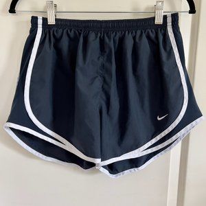 Nike Tempo Women's Dry Fit Brief-Lined Running Shorts in Navy